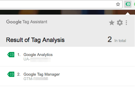 Google Tag Assistant