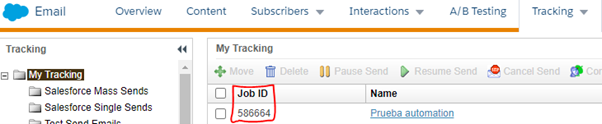My tracking Salesforce