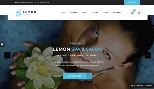 Tema WordPress Lemon Tema WordPress Lemon