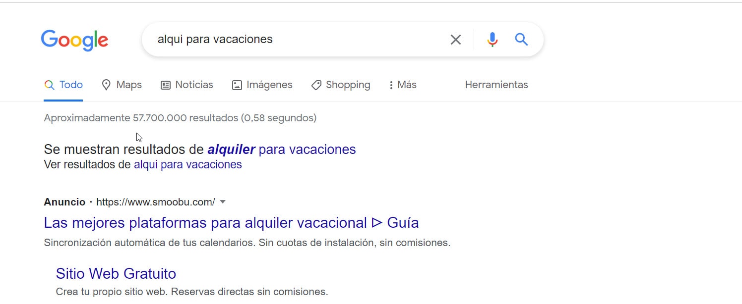 Regla 9 Usabilidad web ejemplo del reconocimiento de errores de Google