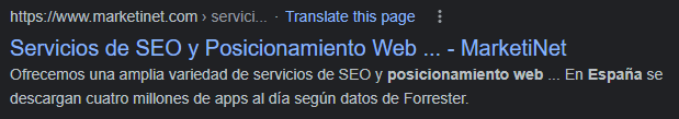 factores de meta title y meta description