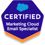 Marketing Cloud Email Specialist