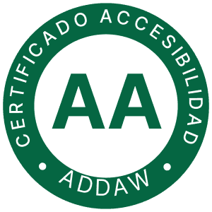 Logo certificado AA Accesibilidad